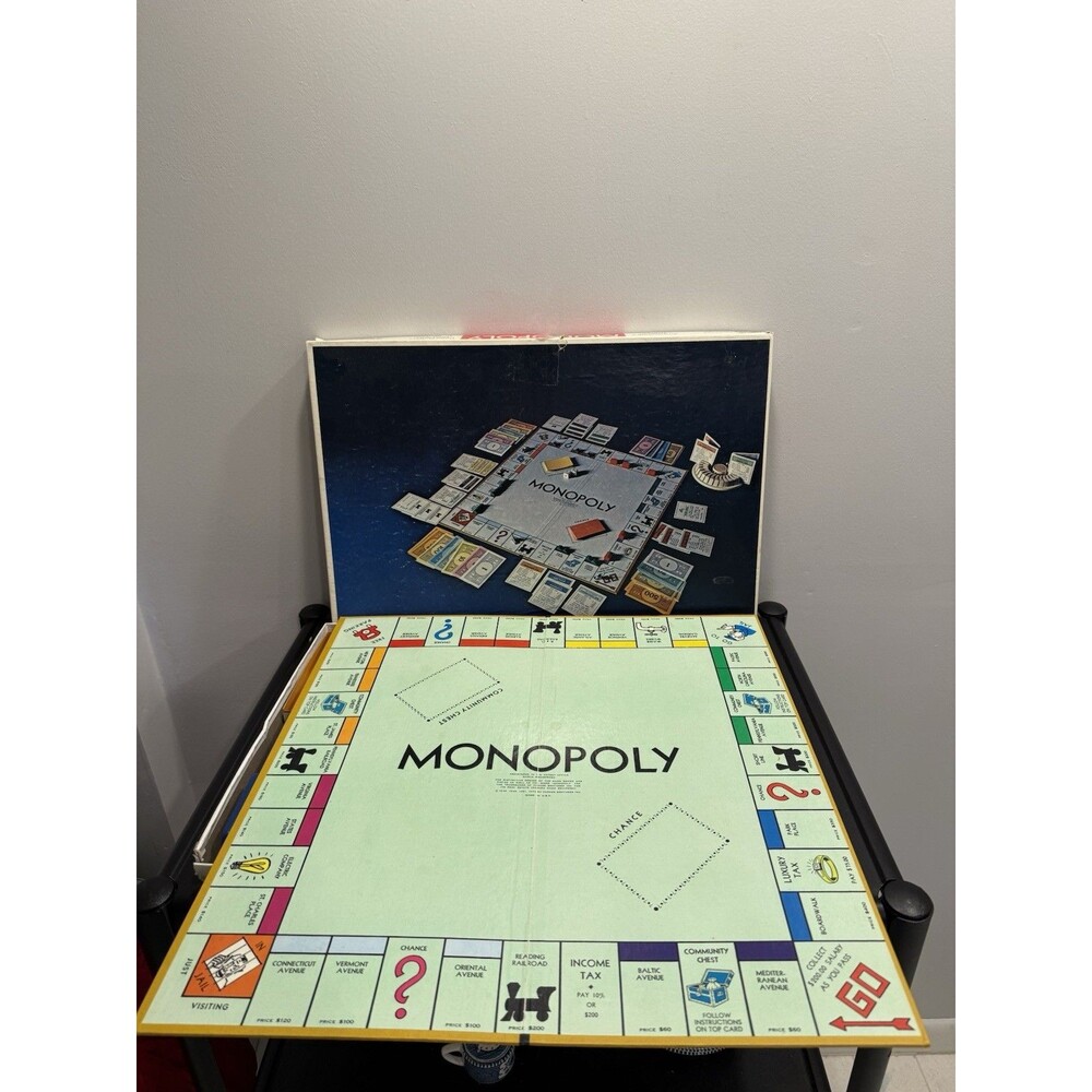 Monopoly Anniversary Edition Number 11 Complete Vintage